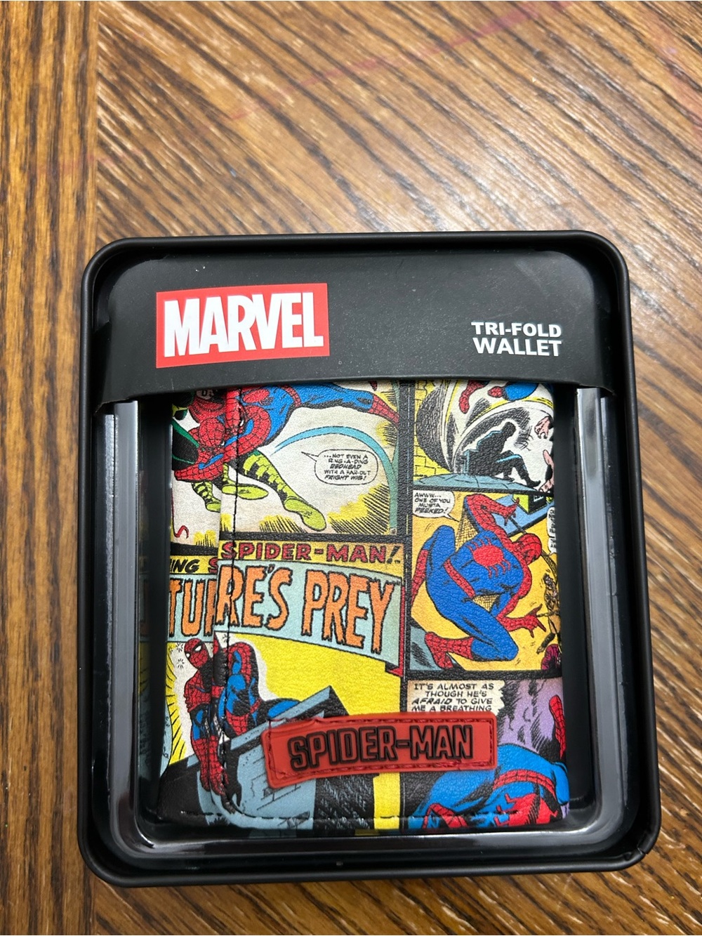 Limited edition Marvel Spider-Man men’s Tri-fold Wallet
